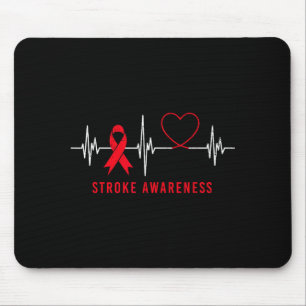 Shirt Herzschlag Herzschlag-Bewusstseinsmonat Mousepad