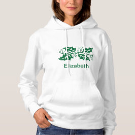 Shirt - Holly-Blätter mit Namen