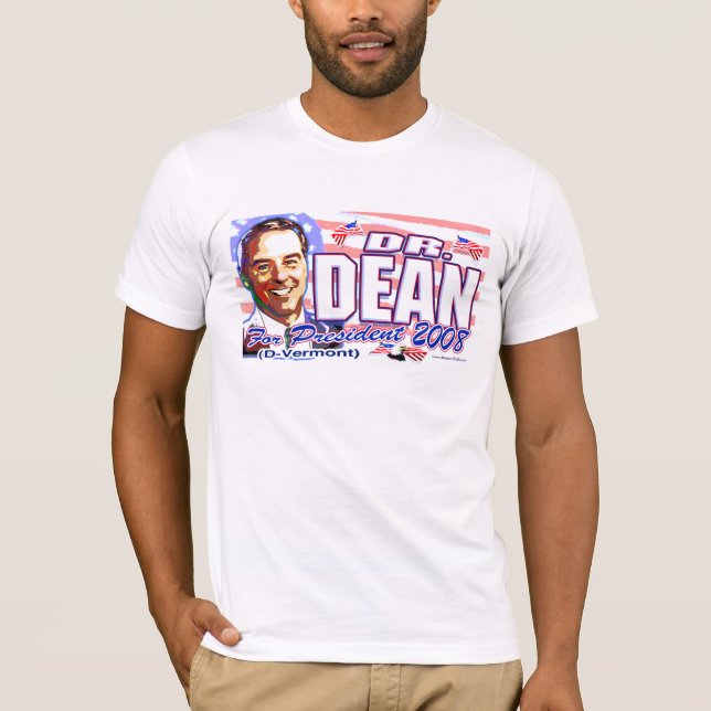 Shirt Howard Dean '08 (Vorderseite)
