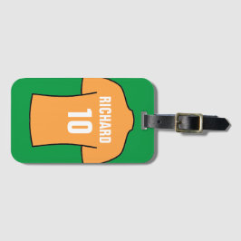 Shirt in Old Gold Gepäckanhänger