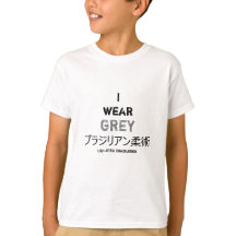 Shirt: Jiu-Jitsu-Graugürtel