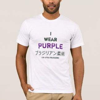 Shirt: Jiu-Jitsu Lila Belt Achievement T-Shirt