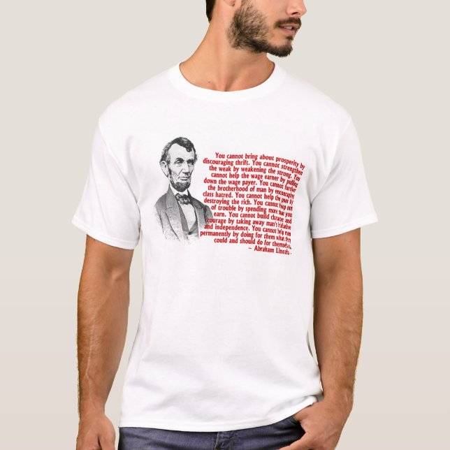 SHIRT_lincoln T-Shirt (Vorderseite)