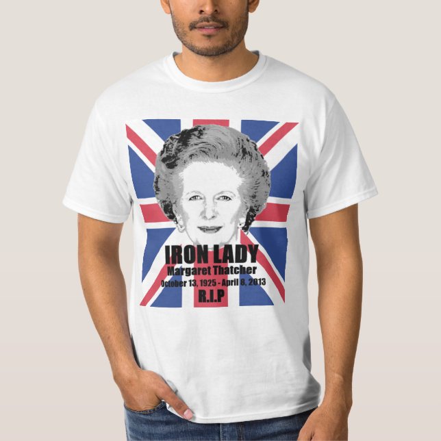 Shirt Margaret- Thatchereiserner Lady-Erinnerung (Vorderseite)