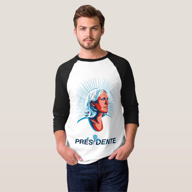 SHIRT MARINE LE PEN PRÄSIDENTIN (Vorne ganz)