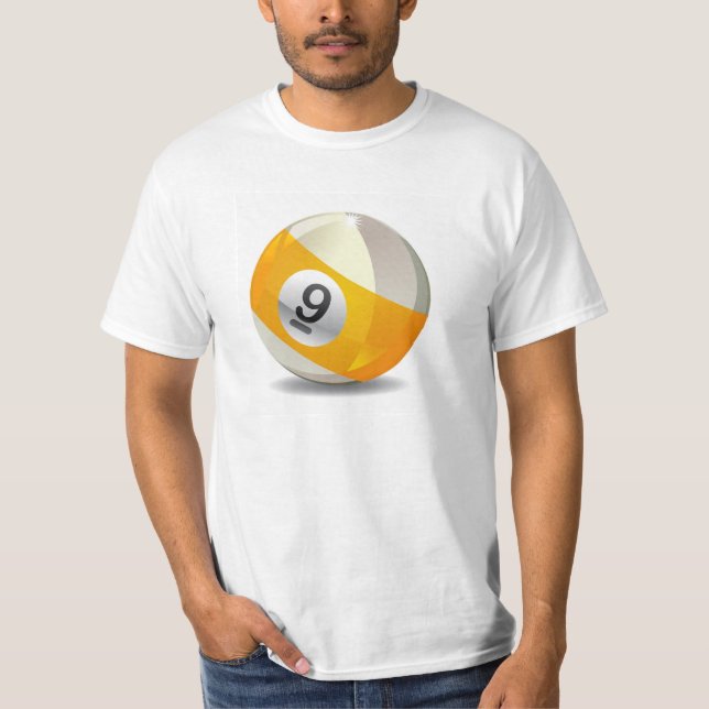 Shirt mit 9 Bällen (Vorderseite)