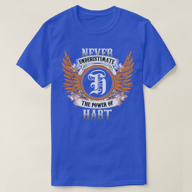 Shirt mit dem Namen des Herzens unterschätzt den P (Design vorne)
