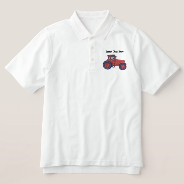 Shirt mit individuellem Traktor (Design Vorderseite)