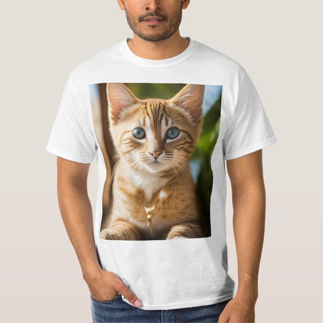 Shirt mit Kätzchen (Vorderseite)