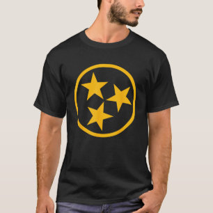 Shirt Nashville Hocke für das blaue und goldene Te