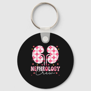 Shirt Nephrologie Crew Boho Regenbogen Niere Schlüsselanhänger
