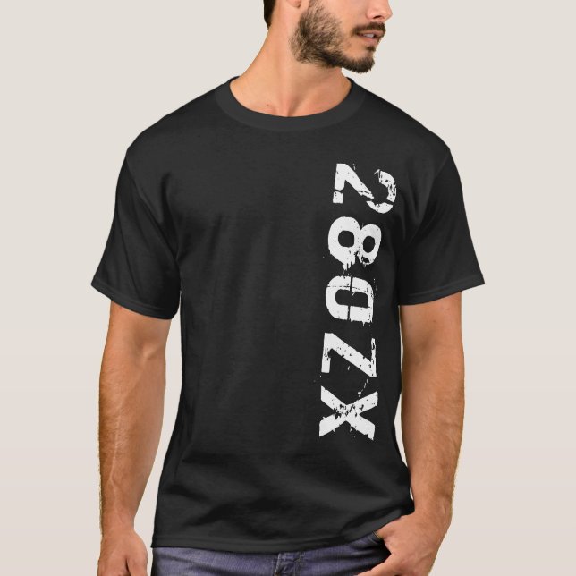 Shirt Nissans 280ZX Vert (Vorderseite)