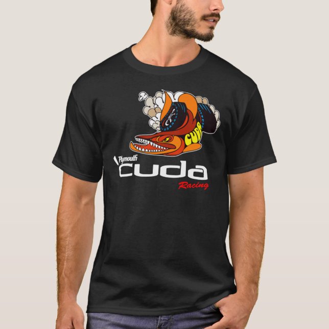 Shirt Plymouth Cuda, Decal, Hoodie, Maske   (Vorderseite)