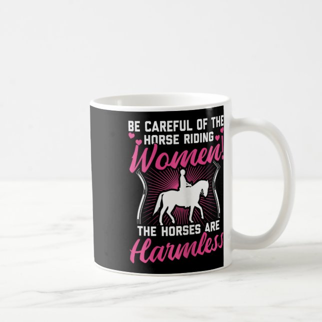 Shirt Reiten Kaffeetasse (Rechts)