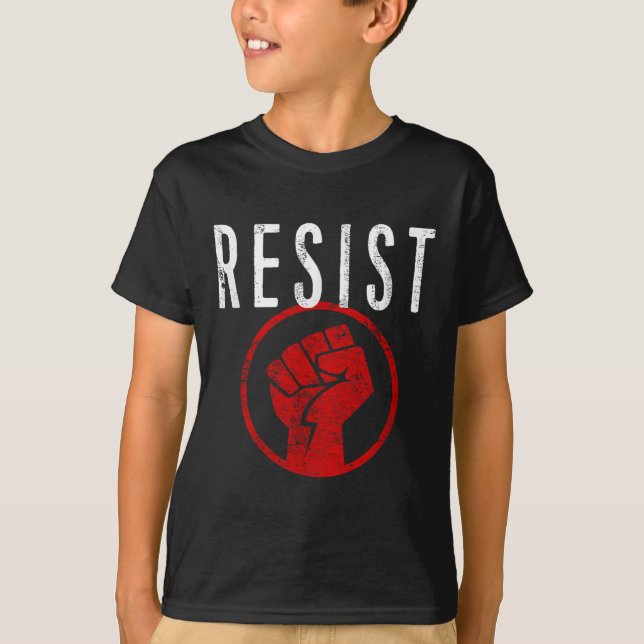 Shirt "Resist Fist T" - Teil der Resistenz - (Vorderseite)
