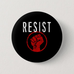 Shirt "Resist Fist T" - Teil der Resistenz - Button