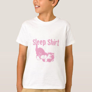 Shirt schlafen in Rosa