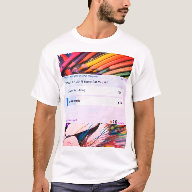 Shirt von Kunstwerkzeugen (Vorderseite)