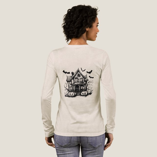 Shirt zu Halloween-Shirt Spuk Hausmänner (Voller Rückseite)