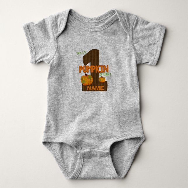 Shirt zum ersten Geburtstag zwischen Erntedank (Vorderseite)