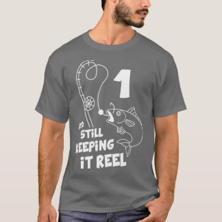 Shirt zum Geburtstag 1. Tag, Fischerei Geburtstag