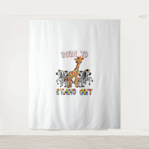 Shirt zur Aufklärung von Autismus Jungs Geboren, M Wandteppich