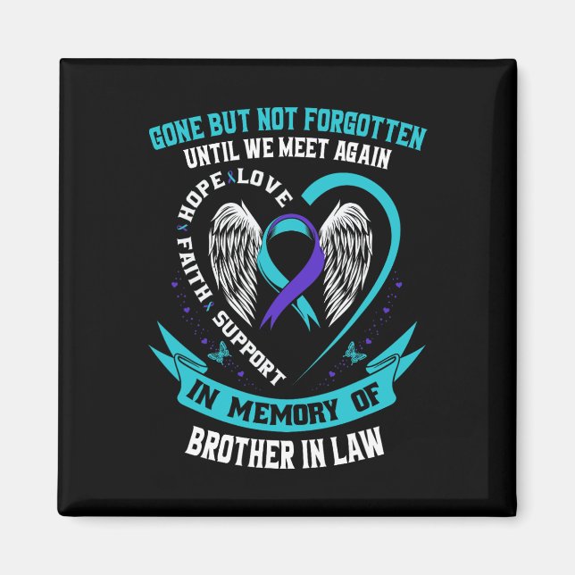 Shirt zur Bewusstseinsbildung für Selbstmord Magnet (Vorne)