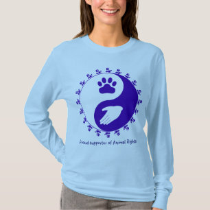 Shirt zur Förderung der Rechte von Tieren