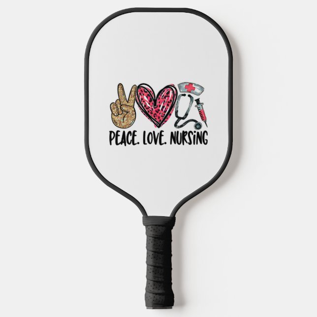 Shirt zur Pflege von Lieben Pickleball Schläger (Vorderseite)