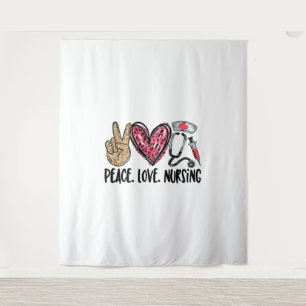 Shirt zur Pflege von Lieben Wandteppich