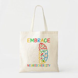 Shirt zur Sensibilisierung für Autismus Embrase Ne Tragetasche