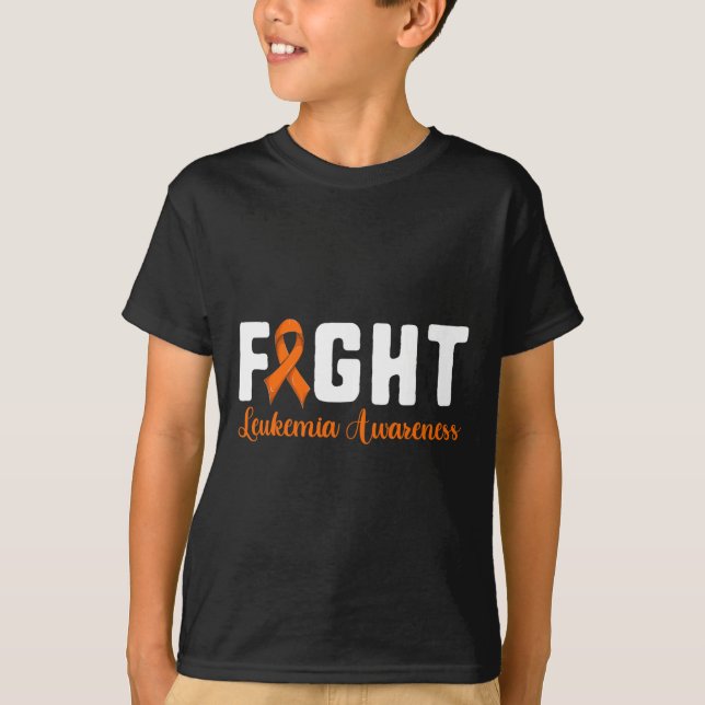 Shirt zur Sensibilisierung für den Blutkrebs3 (Vorderseite)