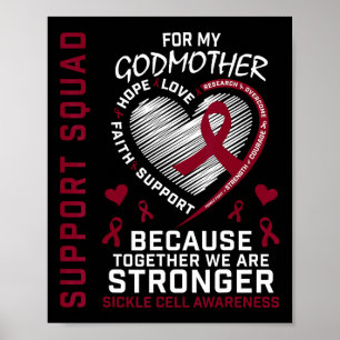 Shirt zur Unterstützung von Kranken Poster