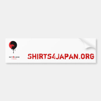 Shirts4Japan Autoaufkleber