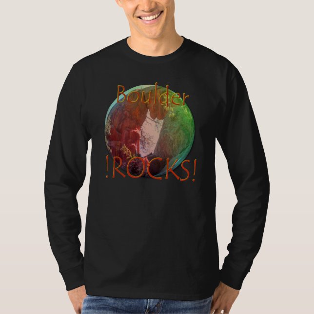 Shirts BOULDERS, Colorado (Vorderseite)