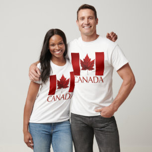 Shirts für Frauen in Kanada Flag Unisex Souvenir S