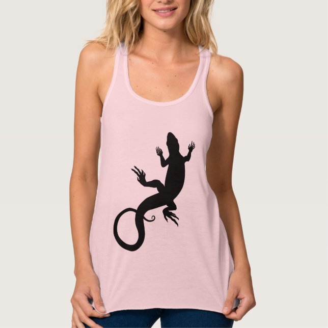 Shirts für Frauenechsen Top Reptilien (Vorderseite)