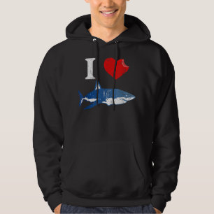 Shirts, I Liebe Shark Shirt, Shark Lover Geschenk Hoodie