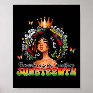 Shirts im Jungsteinzeitalter Frauen feiern Schwarz Poster