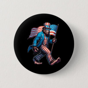 Shirts Juli Patriotische Amerikanische Flagge Bigf Button