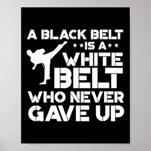 Shirts Taekwondo Karate Poster