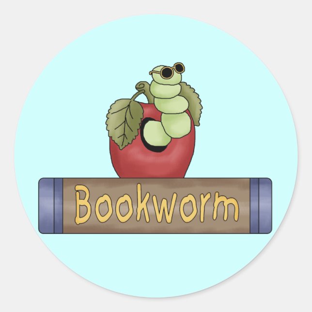 Shirts und Geschenke von Worm T Runder Aufkleber (Vorderseite)