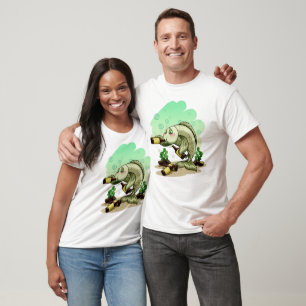 Shirts und Jacken aus Fisch trinken