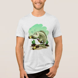 Shirts und Jacken aus Fisch trinken
