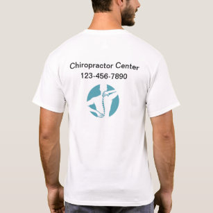Shirts zu Werbemaßnahmen für Chiropraktoren