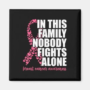 Shirts zum Brustkrebs bei familienrosa Brustkrebs Magnet