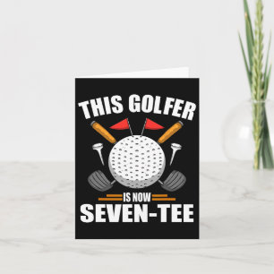 Shirts zum Geburtstag für Männer 70 Jahre alt Golf Karte
