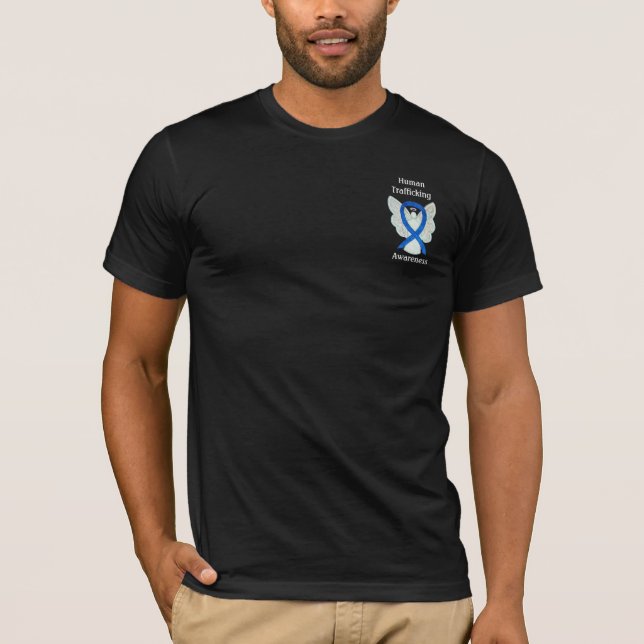 Shirts zur Sensibilisierung für den Menschenhandel (Vorderseite)