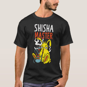 Shisha Master Shisha Hookah Rauchen T-Shirt