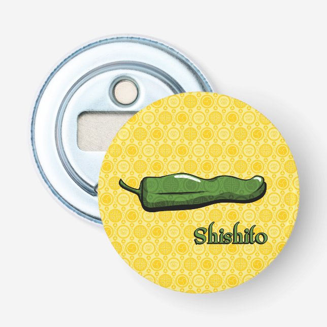 Shishito Chili Pepper Bottle Opener Flaschenöffner (Vorderseite)